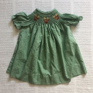 Vive la Fete Smocked Holiday Dress